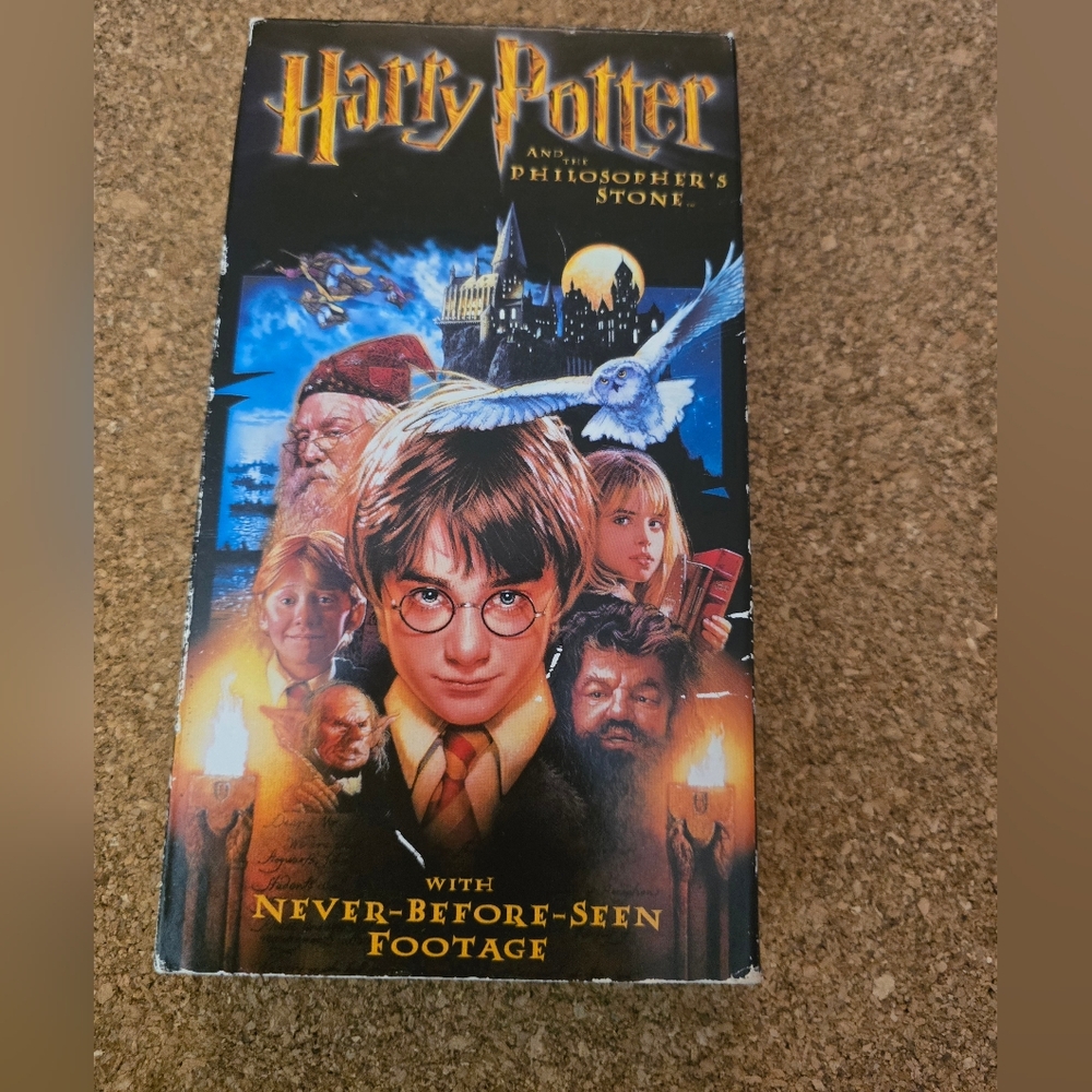 Harry Potter and the Sorcerer's Stone VHS Warner Bros Pictures